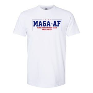 Magaa.F. Make American Great Again America First Softstyle CVC T-Shirt