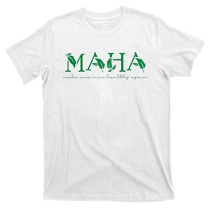 Maha Make America Healthy Again Rfk Jr Vegan Vegetarian Maga T-Shirt