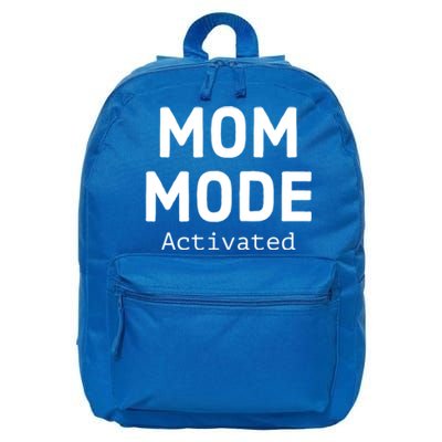 Mom Mode Activated Meaningful Gift Fun Mother's Day Sarcastic Mom Gift 16 in Basic Backpack