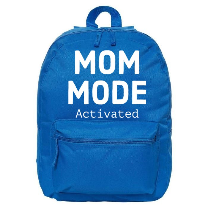 Mom Mode Activated Meaningful Gift Fun Mother's Day Sarcastic Mom Gift 16 in Basic Backpack