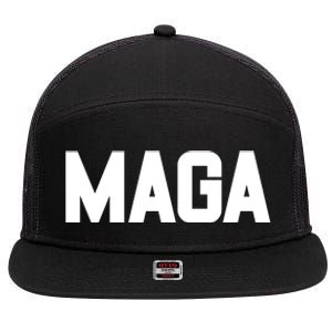 MAGA Make America Great Again Red Hats For Trump 7 Panel Mesh Trucker Snapback Hat