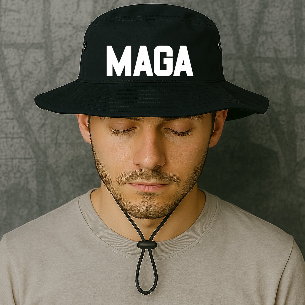 MAGA Make America Great Again Red Hats For Trump Bucket Hat
