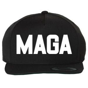 MAGA Make America Great Again Red Hats For Trump Wool Snapback Cap