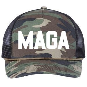 MAGA Make America Great Again Red Hats For Trump Retro Rope Trucker Hat Cap