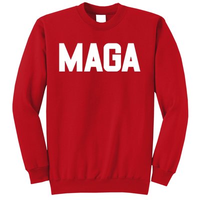 MAGA Make America Great Again Red Hats For Trump Sweatshirt