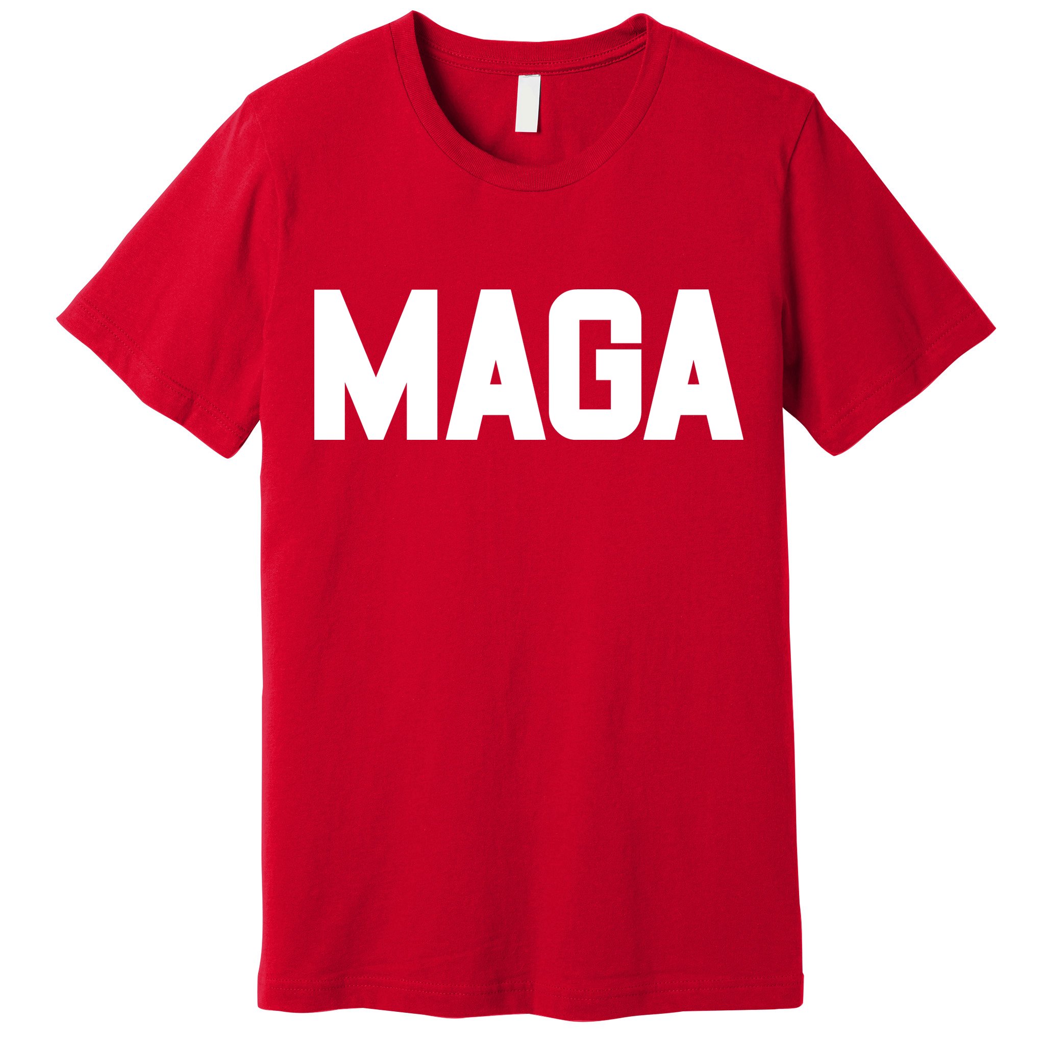 MAGA Make America Great Again Red Hats For Trump Premium T-Shirt