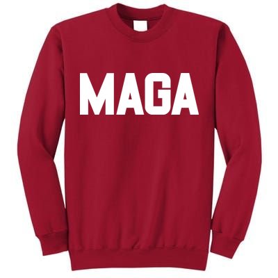 MAGA Make America Great Again Red Hats For Trump Tall Sweatshirt