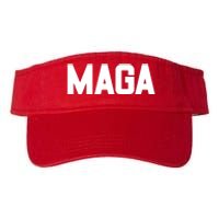 MAGA Make America Great Again Red Hats For Trump Valucap Bio-Washed Visor