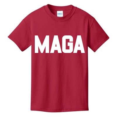 MAGA Make America Great Again Red Hats For Trump Kids T-Shirt