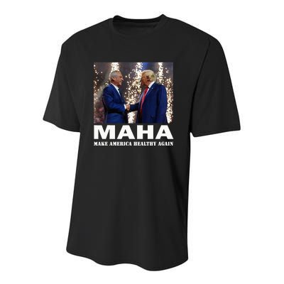 Maha Make America Healthy Again Youth Performance Sprint T-Shirt