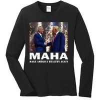 Maha Make America Healthy Again Ladies Long Sleeve Shirt