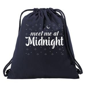 Meet Me At Midnight Drawstring Bag