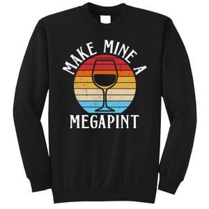 Make Mine A Megapint Wine Lover Johnny Depp Sweatshirt