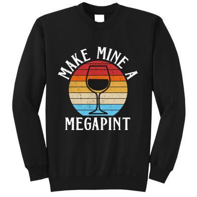 Make Mine A Megapint Wine Lover Johnny Depp Sweatshirt