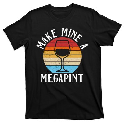 Make Mine A Megapint Wine Lover Johnny Depp T-Shirt