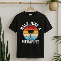 Make Mine A Megapint Wine Lover Johnny Depp T-Shirt