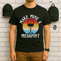 Make Mine A Megapint Wine Lover Johnny Depp T-Shirt