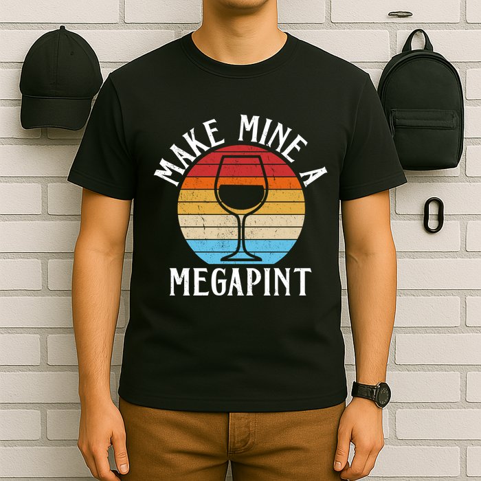 Make Mine A Megapint Wine Lover Johnny Depp T-Shirt
