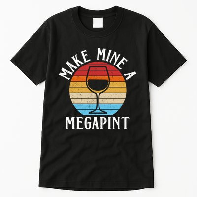 Make Mine A Megapint Wine Lover Johnny Depp Tall T-Shirt