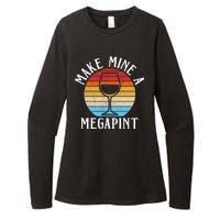 Make Mine A Megapint Wine Lover Johnny Depp Womens CVC Long Sleeve Shirt