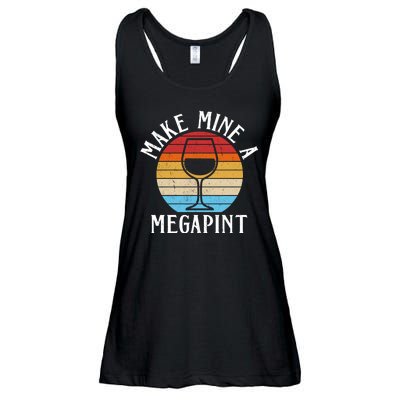 Make Mine A Megapint Wine Lover Johnny Depp Ladies Essential Flowy Tank