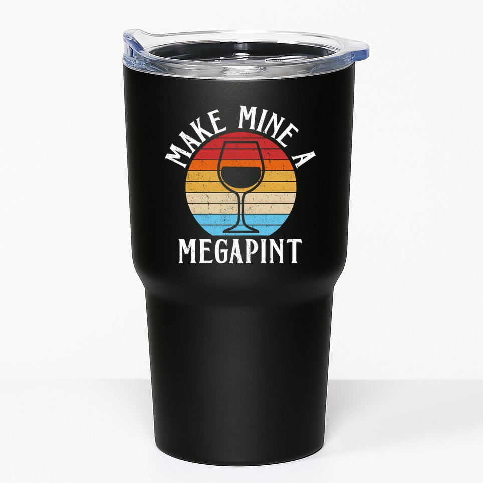 Make Mine A Megapint Wine Lover Johnny Depp Tumbler