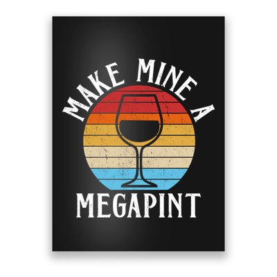 Make Mine A Megapint Wine Lover Johnny Depp Poster