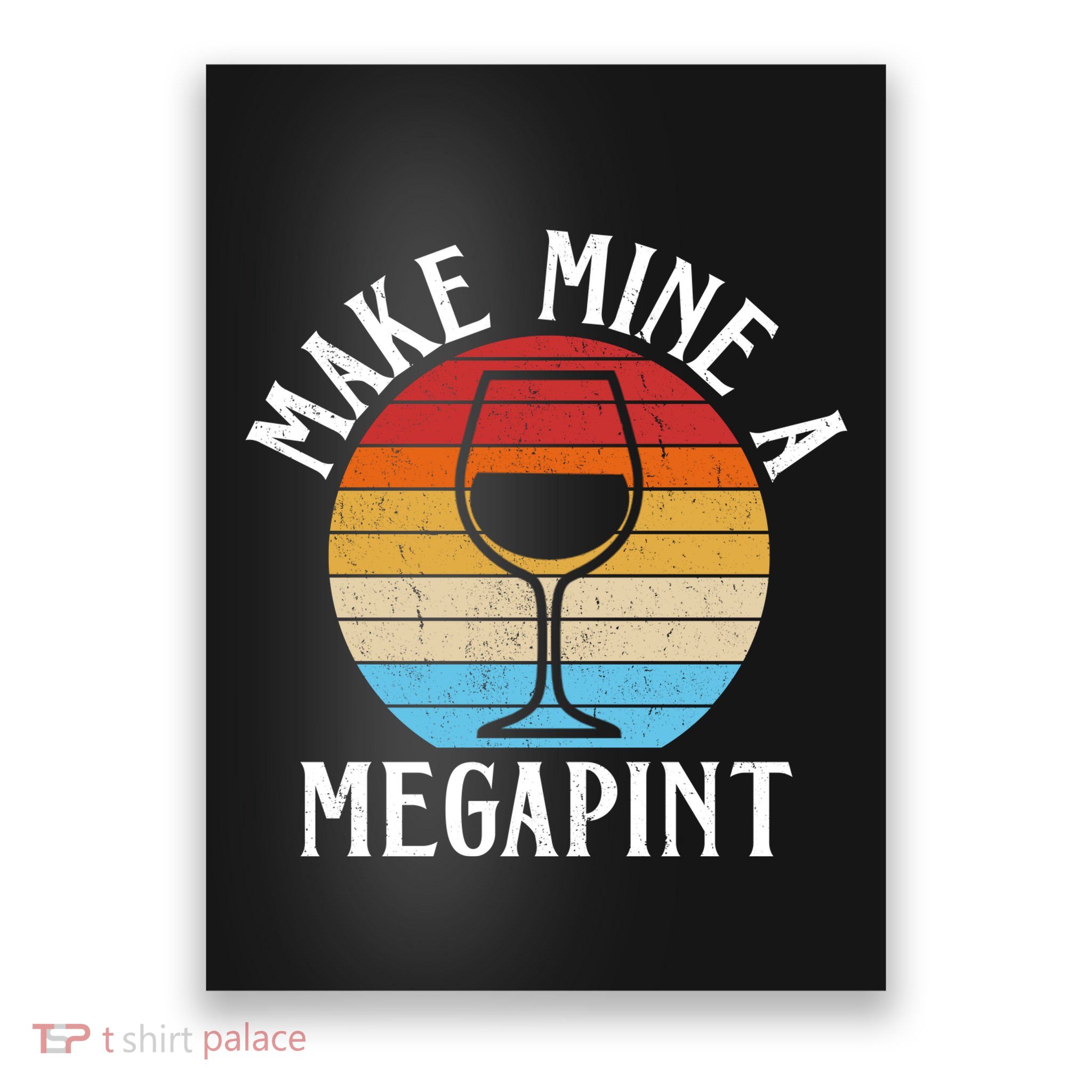 Make Mine A Megapint Wine Lover Johnny Depp Poster