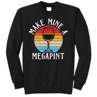 Make Mine A Megapint Wine Lover Johnny Depp Tall Sweatshirt