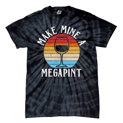 Make Mine A Megapint Wine Lover Johnny Depp Tie-Dye T-Shirt