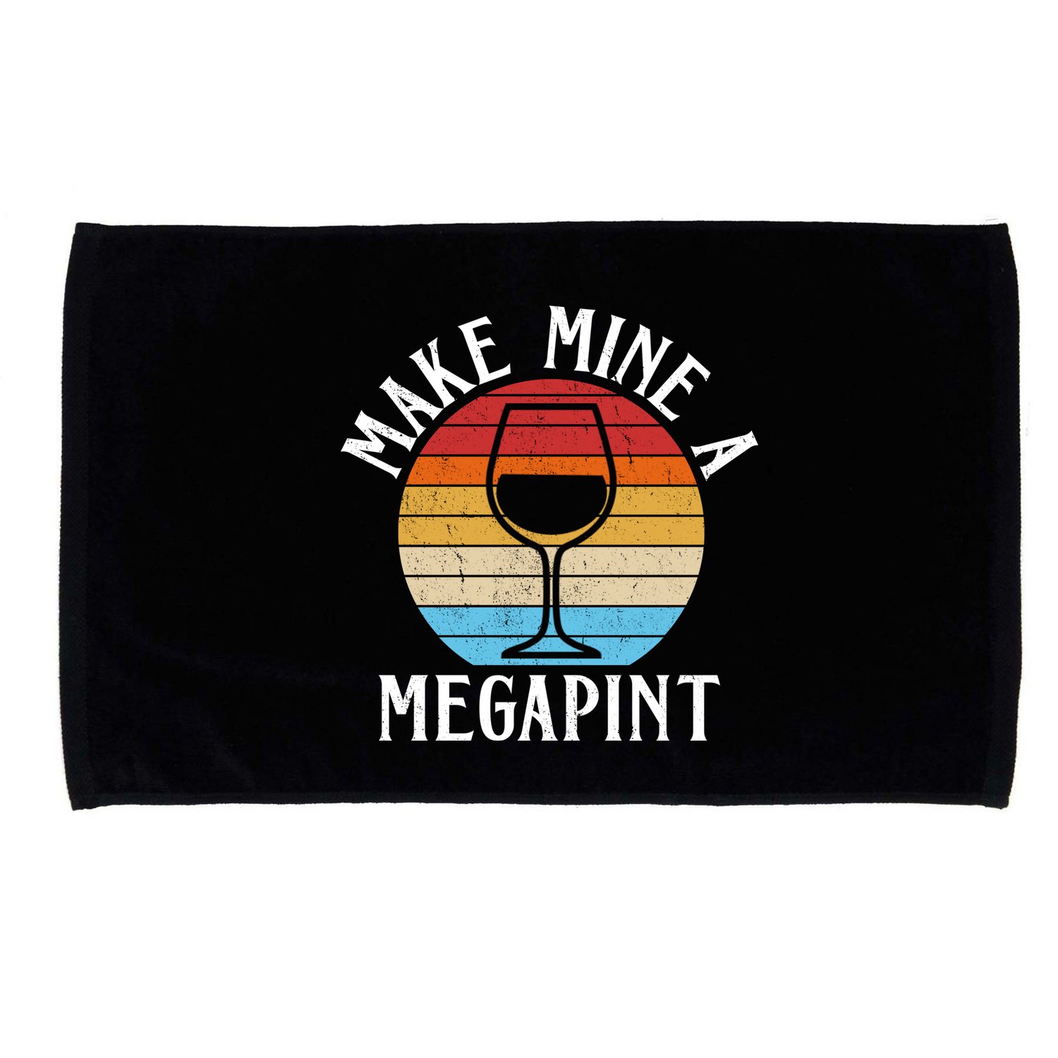 Make Mine A Megapint Wine Lover Johnny Depp Microfiber Hand Towel
