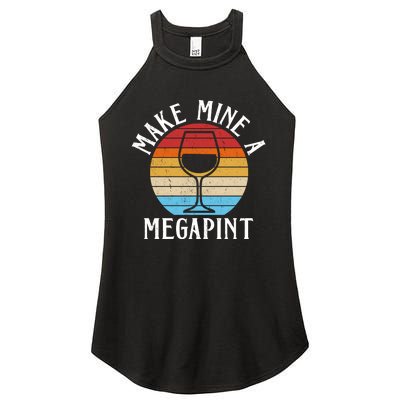 Make Mine A Megapint Wine Lover Johnny Depp Women’s Perfect Tri Rocker Tank