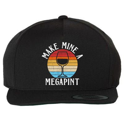 Make Mine A Megapint Wine Lover Johnny Depp Wool Snapback Cap