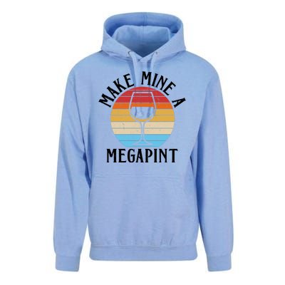 Make Mine A Megapint Wine Lover Johnny Depp Unisex Surf Hoodie