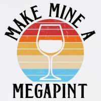 Make Mine A Megapint Wine Lover Johnny Depp Garment-Dyed Sweatshirt