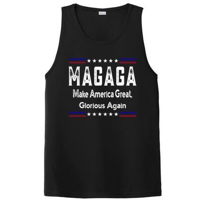 Magaga Make America Great And Glorious Again Gift PosiCharge Competitor Tank