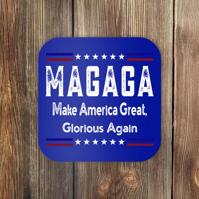 Magaga Make America Great And Glorious Again Gift Coaster