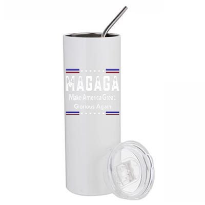 Magaga Make America Great And Glorious Again Gift Stainless Steel Tumbler