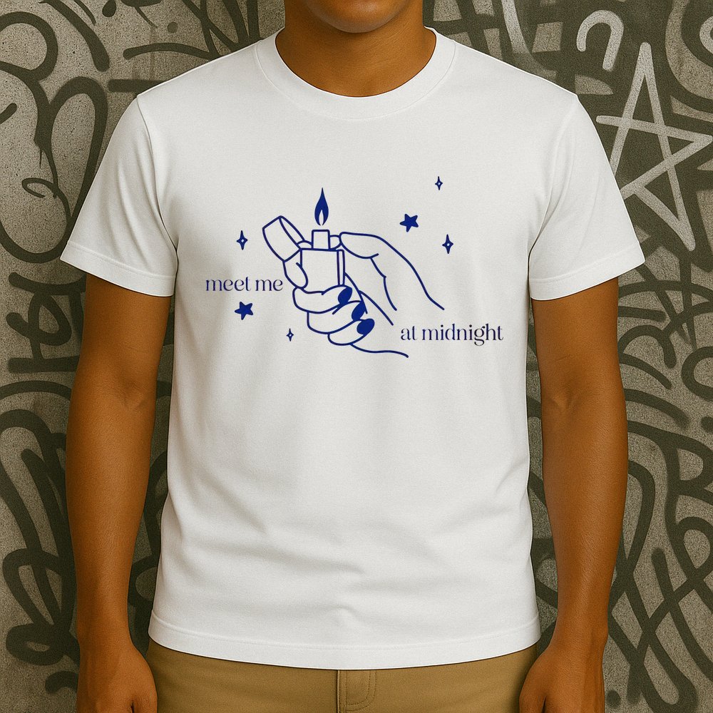 Meet Me At Midnight TS Lover Swiftie Trending Gift Idea T-Shirt