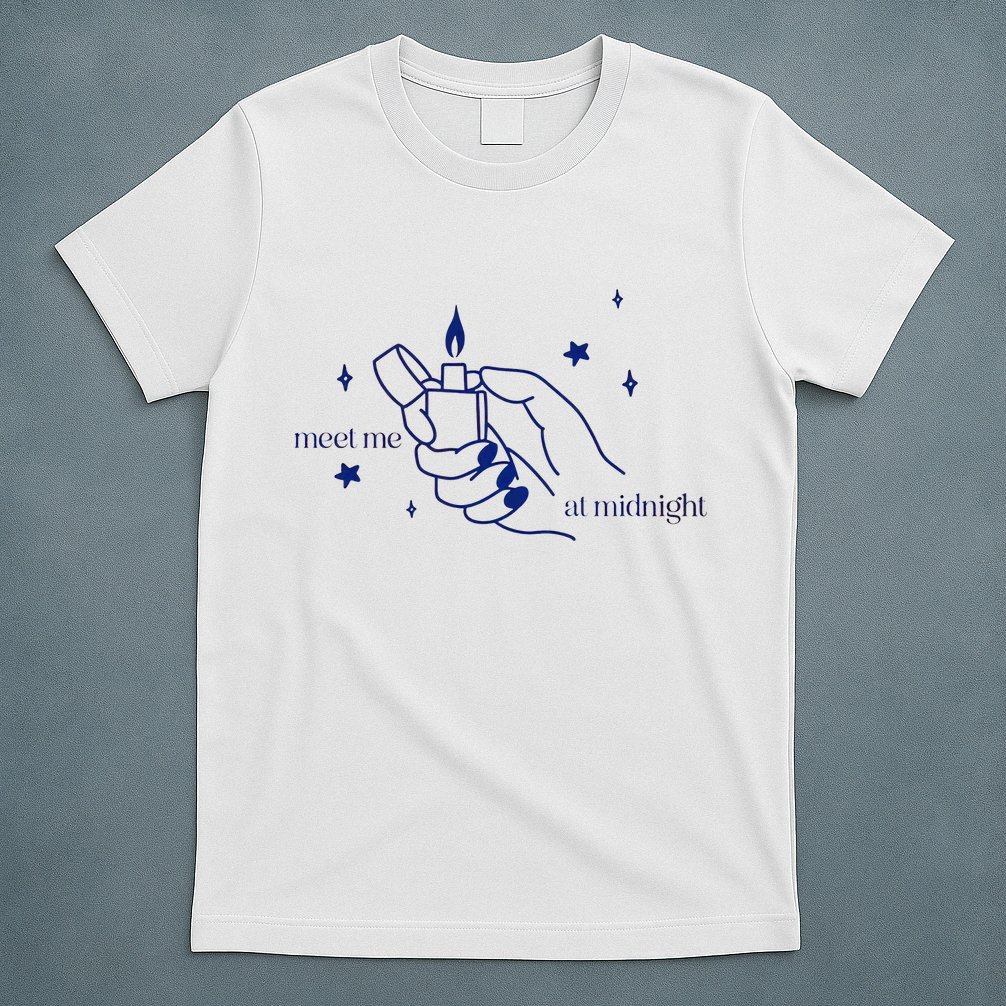 Meet Me At Midnight TS Lover Swiftie Trending Gift Idea T-Shirt