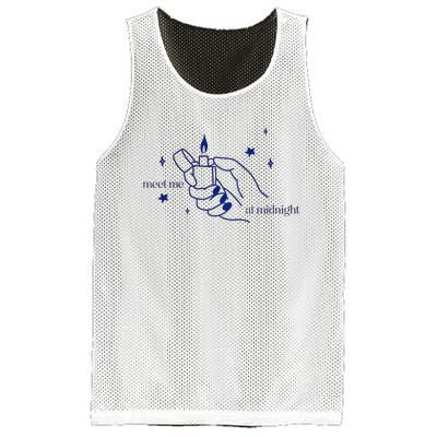 Meet Me At Midnight TS Lover Swiftie Trending Gift Idea Mesh Reversible Basketball Jersey Tank