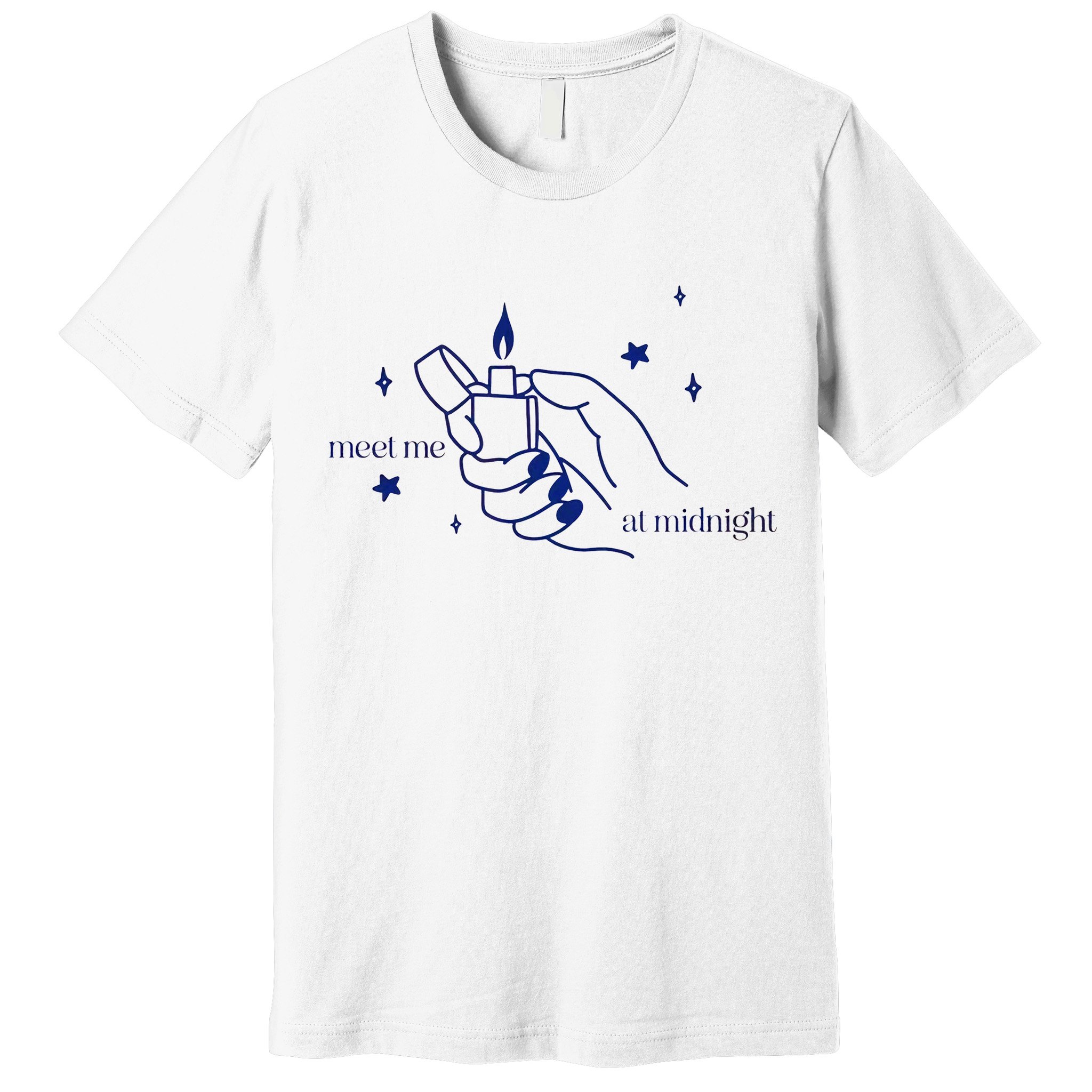 Meet Me At Midnight TS Lover Swiftie Trending Gift Idea Premium T-Shirt