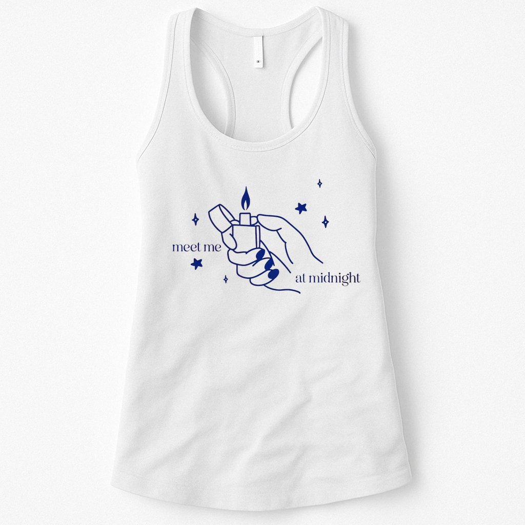 Meet Me At Midnight TS Lover Swiftie Trending Gift Idea Womens Tank Top