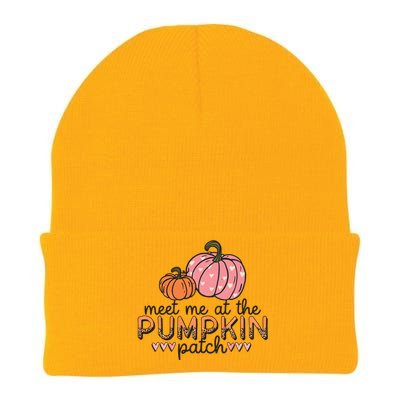 Meet Me At The Pumpkin Patch Autumn Teen Gift Knit Cap Winter Beanie