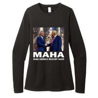 Maha Make America Healthy Again Trump 2024 Womens CVC Long Sleeve Shirt