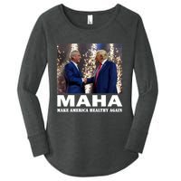 Maha Make America Healthy Again Trump 2024 Women's Perfect Tri Tunic Long Sleeve Shirt