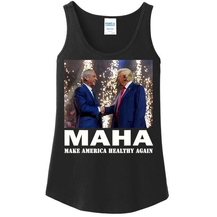 Maha Make America Healthy Again Trump 2024 Ladies Essential Tank