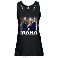 Maha Make America Healthy Again Trump 2024 Ladies Essential Flowy Tank