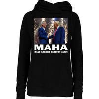 Maha Make America Healthy Again Trump 2024 Womens Funnel Neck Pullover Hood