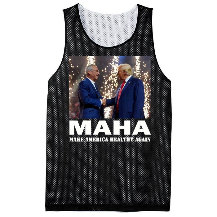 Maha Make America Healthy Again Trump 2024 Mesh Reversible Basketball Jersey Tank